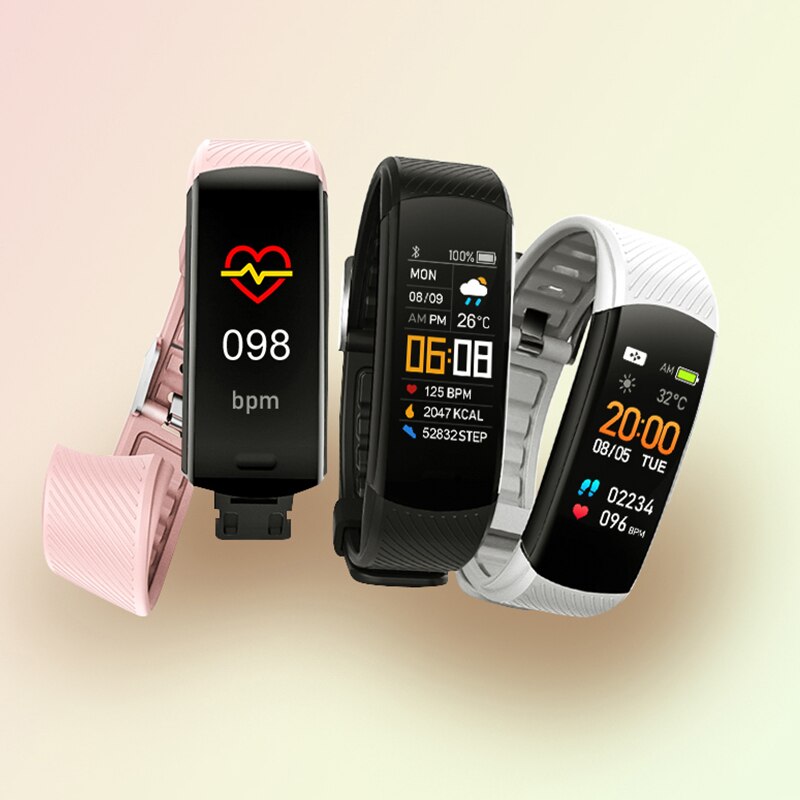 C5s digitale ur kvinder mænd sportsure elektronisk led dame armbåndsur til kvinder kvinde ur fitness armbåndsur timer