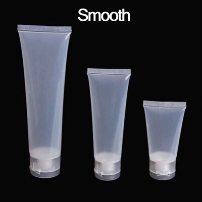 100 Stuks Lege Draagbare Reizen Buizen/Hervulbare Tube 30Ml 50Ml 100Ml Lege Cosmetische Soft Tube Reizen make Container: 100ml / Smooth