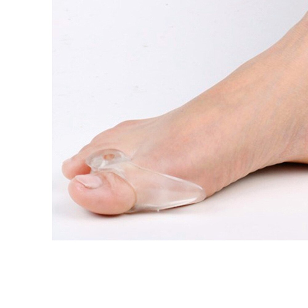 1 Paar Voet Teen Gel Silicone Separator Duim Valgus Beschermer Bunion Opluchting Voeten Zorg Teen Orthese Massager Teen Voor Relief