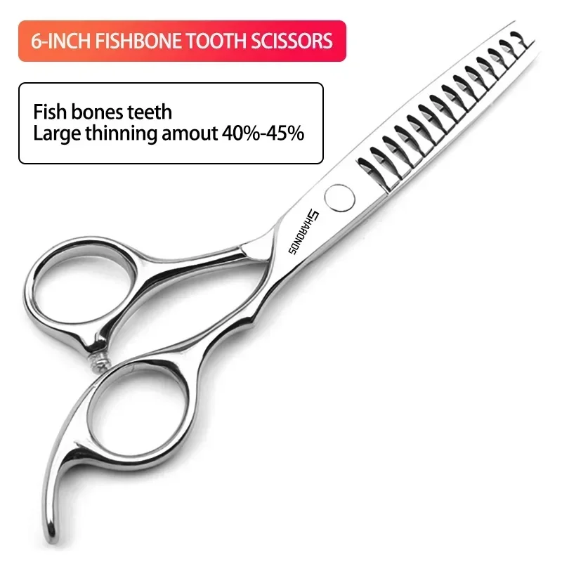 Cortapelos profesionales y auténticos, juego de corte de dientes planos, peluquería exclusiva con tijeras y cortapelos: Gris