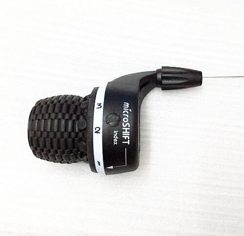 Microshift  ms25-6 twist shifter mtb bike 1-3 $ 1-6 speed side twist grip gear shifters trip derailleur dip