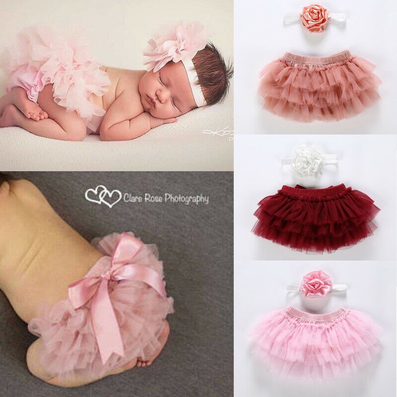 Uk Peuter Baby Meisjes Layer Ballet Dans Pettiskirt Broek Jurk Tutu Rok