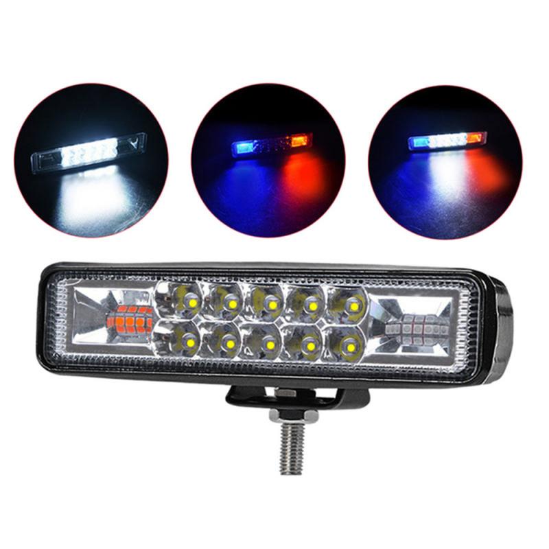 12-24v led forlygter til auto motorcykel lastbil båd traktor trailer offroad flash lampe 48w led arbejdslampe projektor
