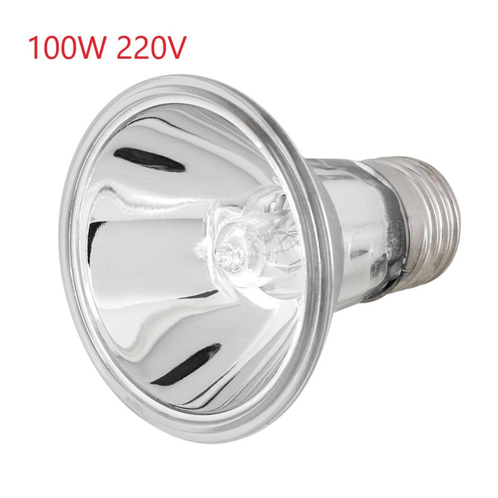 Ac110-220v ultrafiolett lyspære  e27 uvb kjæledyr krypdyrlys glødelampe dagslyspære til skilpaddefisk amfibier 13w/25w/75w/100w