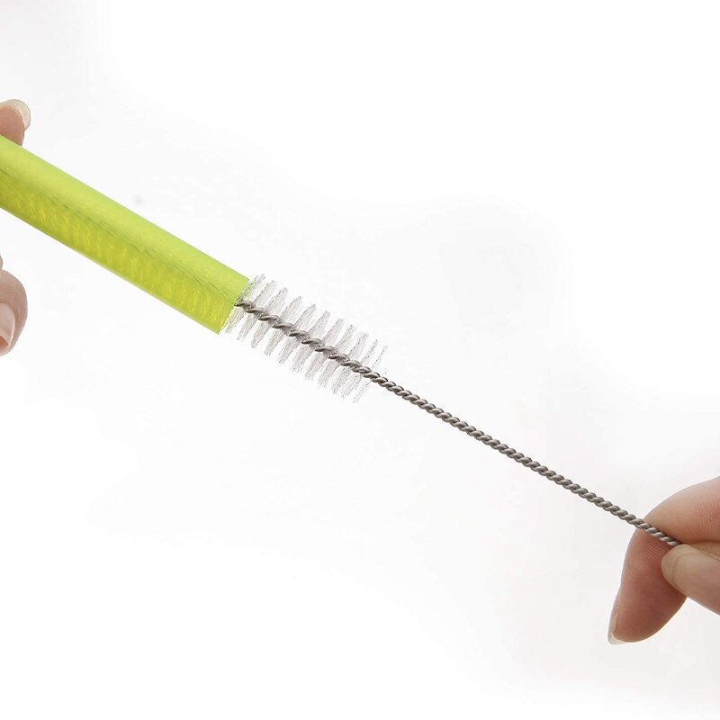 Brosse de paille de bouteille d'acier inoxydable brosse spéciale pour la paille de bouteille de bébé pour la brosse de nettoyage d'acier inoxydable