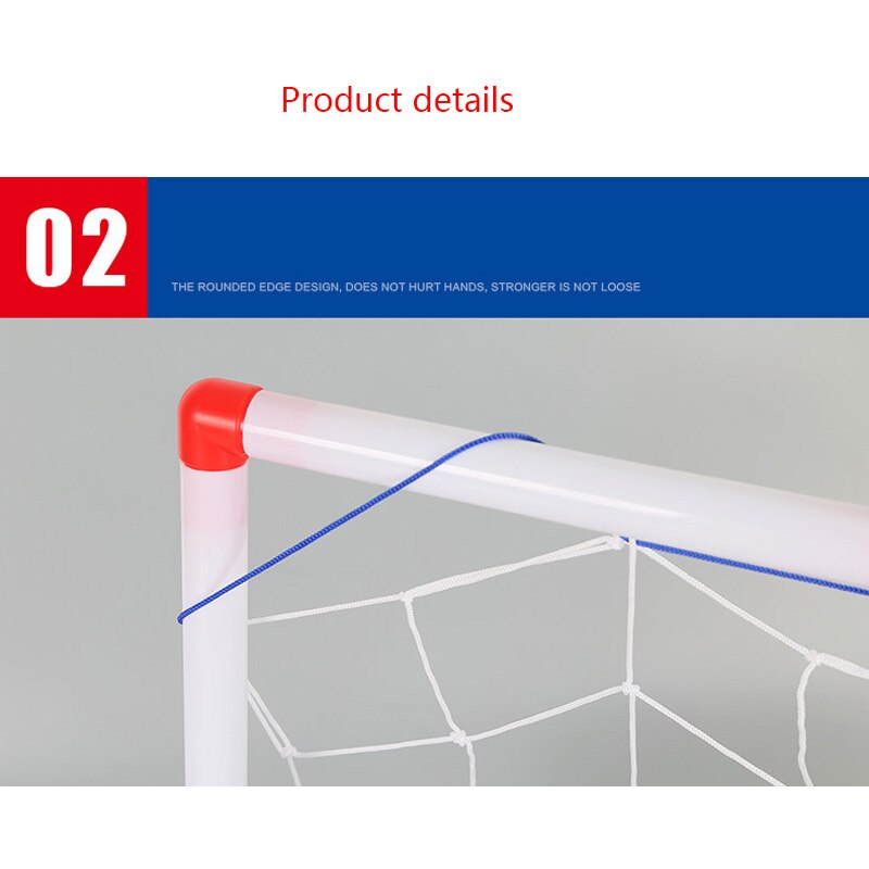 120 cm Grote Maat Draagbare Vouwen Kinderen Voetbal Netto Deur Sport Speelgoed voor Kinderen Set Voetbal Gate Voetbal Inflator