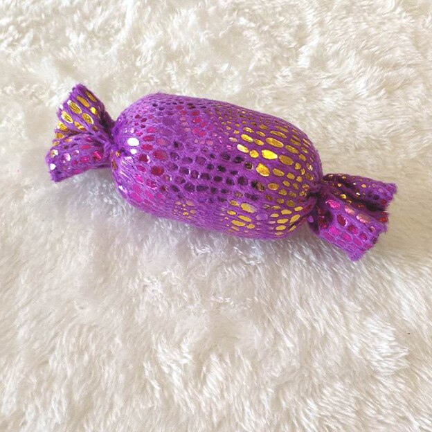 020-2 Fleece Chew Play Speelgoed Huisdier Piepende Puppy Chew Piepend Quack Sound Pop Speelgoed Creatieve Simulatie Donut Huisdier levert Hond Speelgoed: PT015-purple