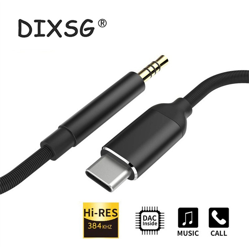 Cable de Audio Usb tipo C a Aux de 3,5mm, adaptador de conector de auriculares, altavoz, para coche, para Samsung S20 Plus, Note 20, S21, Ultra Tab S7