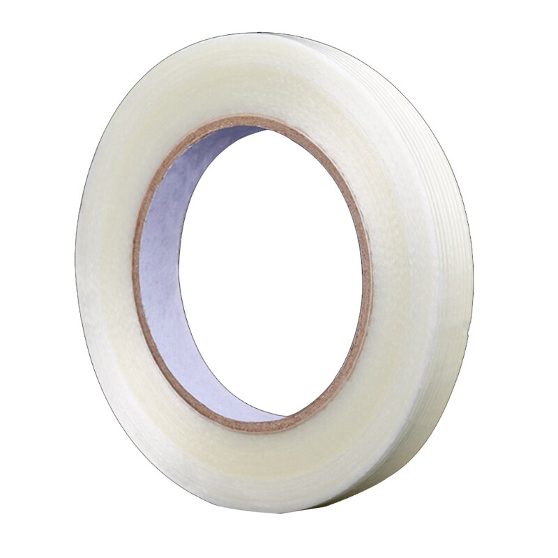 R9UA Extra Strong Crossweave Fibreglass Reinforced Filament Tape Heavy Duty Tear Resistant Packaging Sealing Packing Tape: 20L