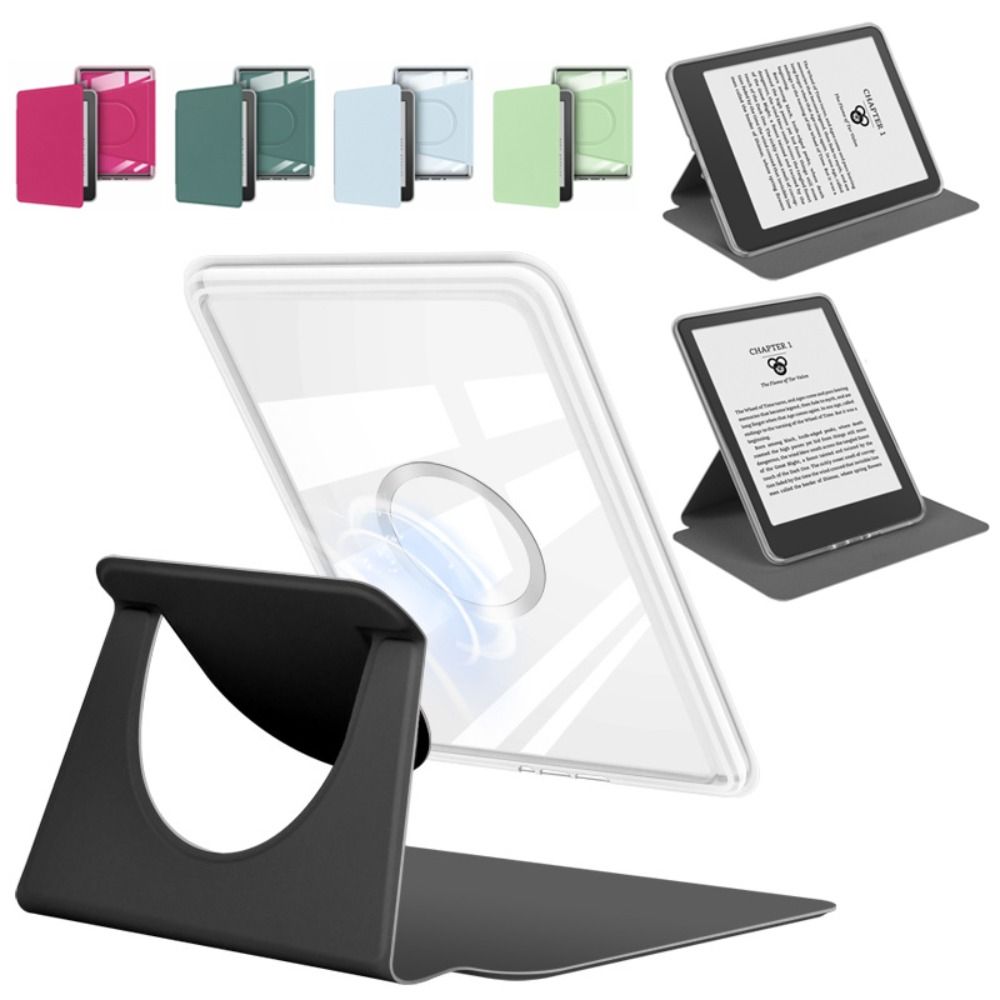 Auto Wake/Sleep e-Reader Case 360 Rotatie Afneembare Magnetische Cover voor Kindle Paperwhite 12e Gen 2024 7 inch Colorsoft