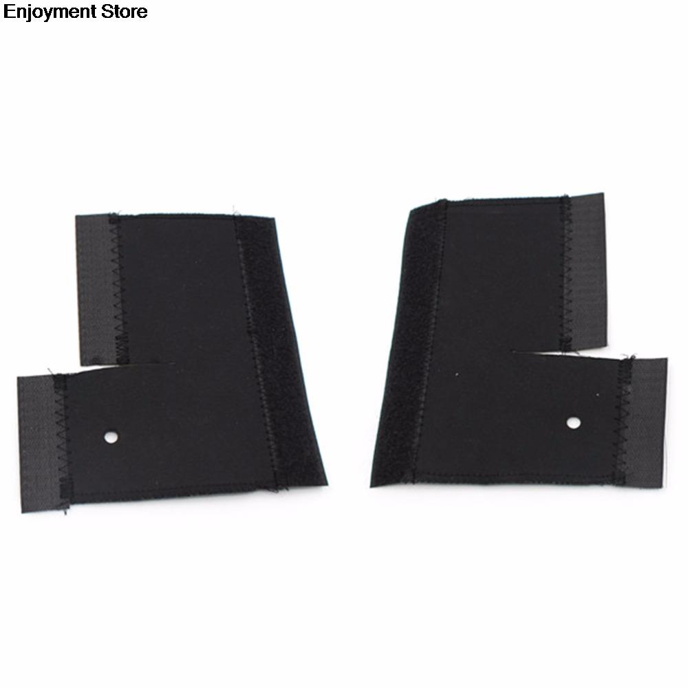 1 Pair Black Bicycle Frame Chain Protector Cycling Mountain Bike Stay Front Fork Protection Guard Protective Pad Wrap Cover