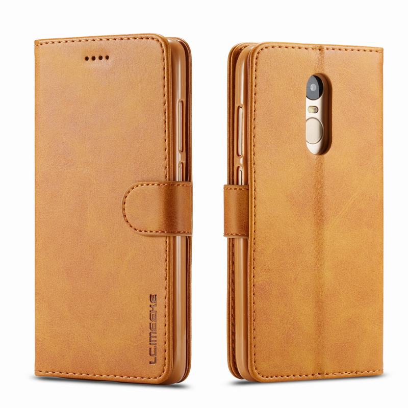 Leather Case For Xiaomi Redmi Note 4 Cover Case Luxury Magnetic Flip Book Funda Xiomi Redmi Note 4 X 4X Phone Cases Wallet Etui: For Redmi Note 4 / Yellow Cover