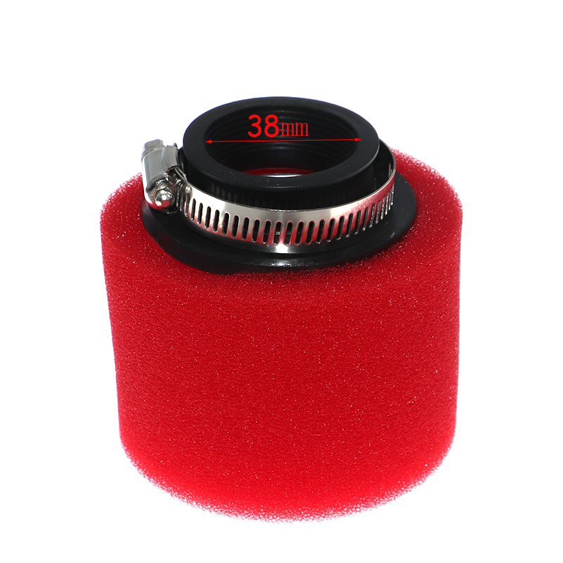 Neck Foam Air Filter 35mm 38mm 42mm 45mm 48mm Sponge Cleaner Moped Scooter Dirt Pit Bike Motorcycle Kayo BSE