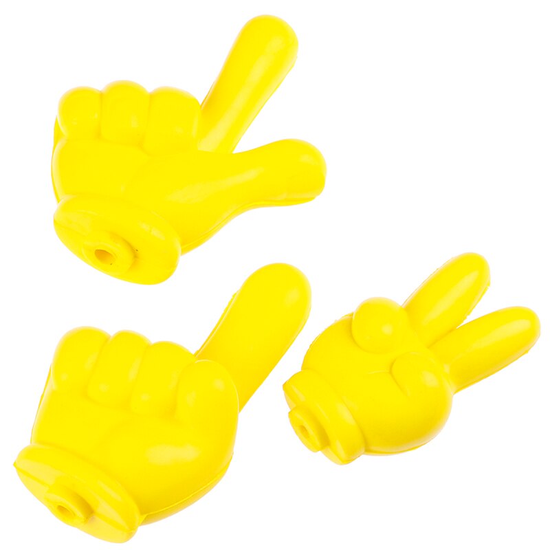 10cm Cute Yellow Finger Car Antenna Topper Eva Decorative Car Topper Balls