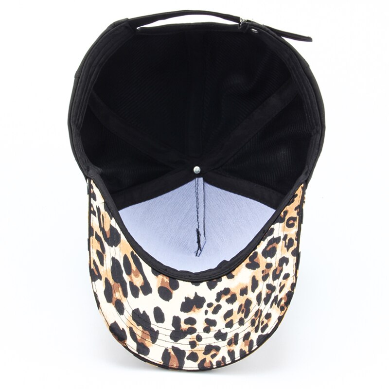 CNTANG Frauen Leopard drucken Baseball Kappe Hüfte hüpfen Kappen lässig Weibliche Hütte Snapback Für frauen Mädchen gorras
