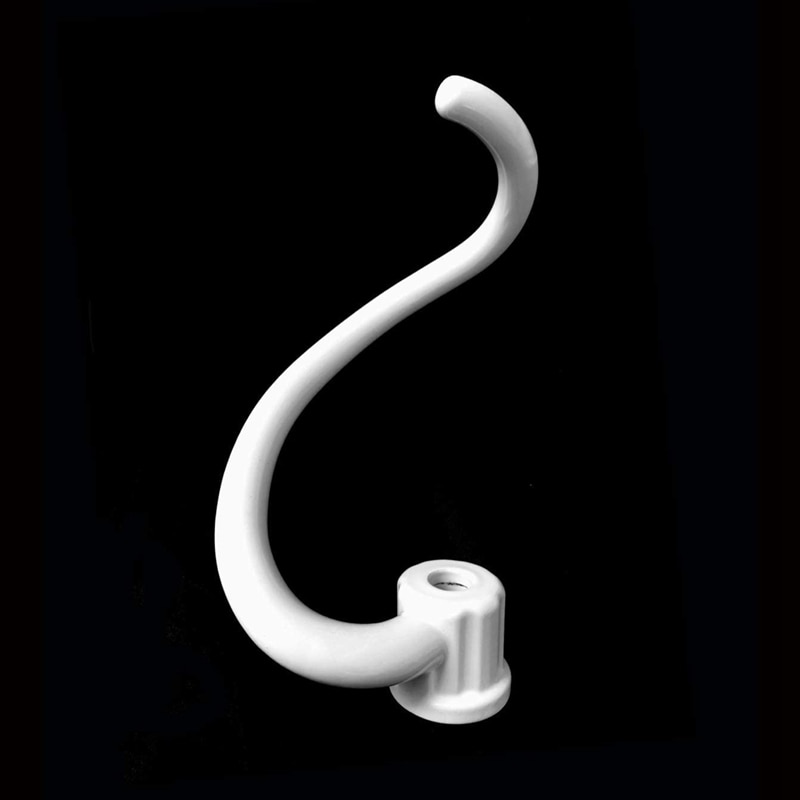 Dough Hook Spiral Coated Metal Dough Hook Spiral Coated Metal Dough Hook Fits Kitchen Stand Mixer Bowl-Lift Models