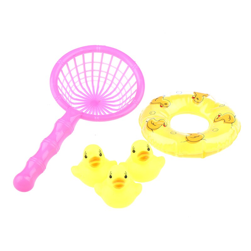5 Stks/partij Willekeurige Mini Kleurrijke Rubber Float Bad Speelgoed Baby Badkamer Water Zwembad Speelgoed