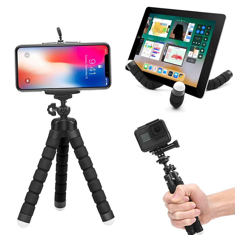 Phone holder Tripods phone Mobile camera desk holder Flexible Octopus Smart phone Tripod For iPhone 11 Pro Max Samsung Xiaomi