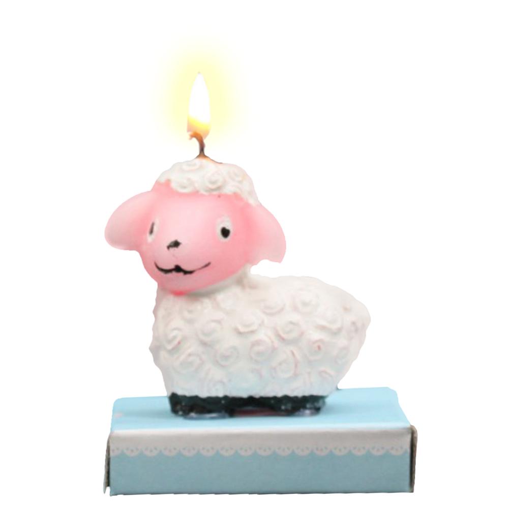 1Pc Leuke Dierlijke Verjaardag Kaarsen 12 Sterrenbeeld Dieren Vorm Rookloze Kaarsen Voor Baby Shower Kids Birthday Party Cake Decoratie: E