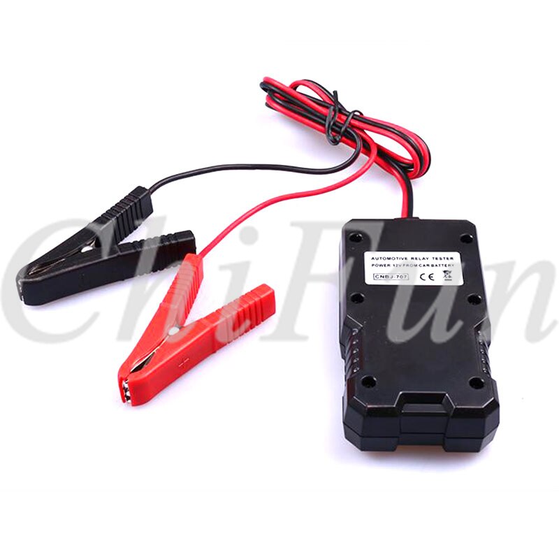 12V Electronic Automotive 4-Pin 5-Pin Relay Tester Universal For Cars Auto Battery Checker With test clip