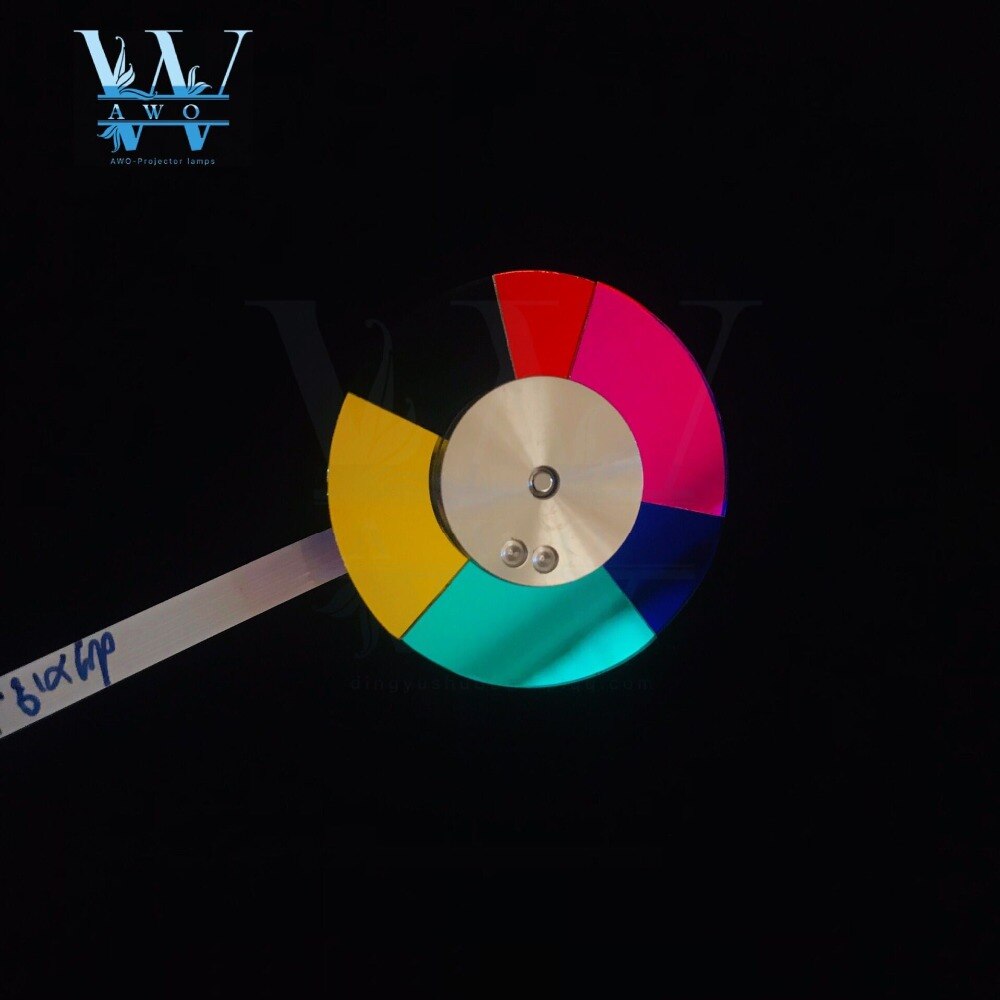 100% Projector Color Wheel For NEC VE280 VE282 VE281 NP216 NP-V230 NP-V260W NP-V300X NP-V311X NP-V230X Diameter 40