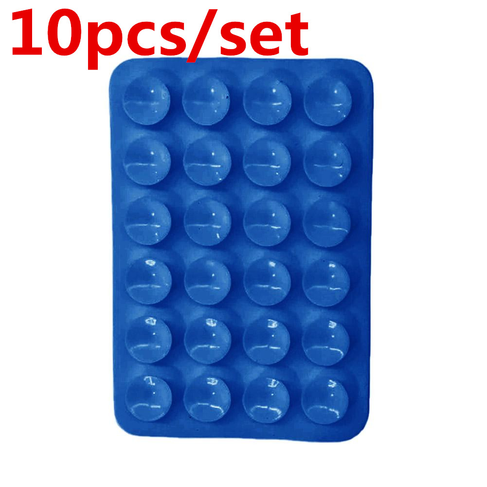 10 sztuk lepkie uchwyty przyssawkowe etui na telefon do montażu na silikonowym samoprzylepnym akcesorium do telefonu dla IPhone i Androida zestaw głośnomówiący Fidget Toy: Pomarańczowy