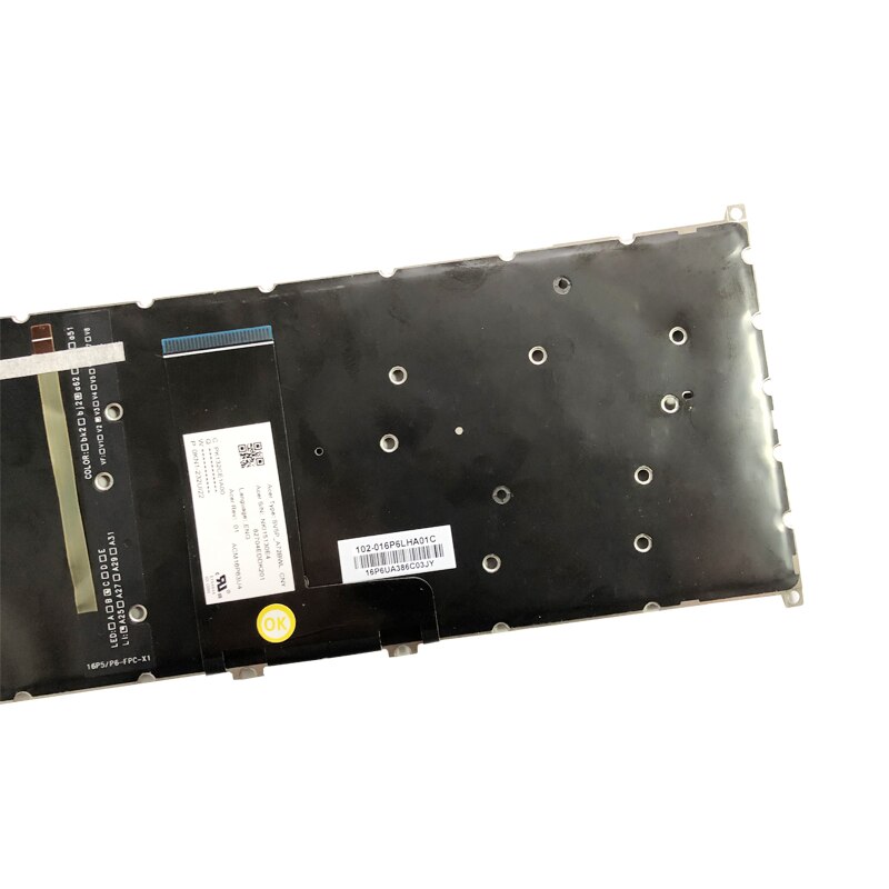 Laptop US Keyboard For Acer Aspire 3 A315-54 A315-54G A315-55 A315-55G A515-52 A515-53 A515-54 N18Q13 N19C1 N19H1 Black