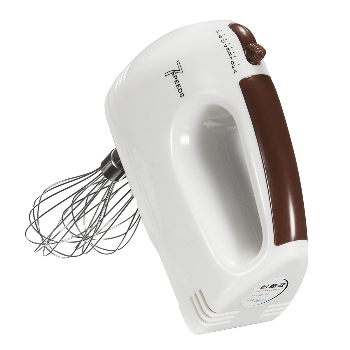 Batidora manual de masa de 7 velocidades de 220V batidora eléctrica batidora de cocina batidora de huevos batidora para hornear pasteles herramienta de cocina
