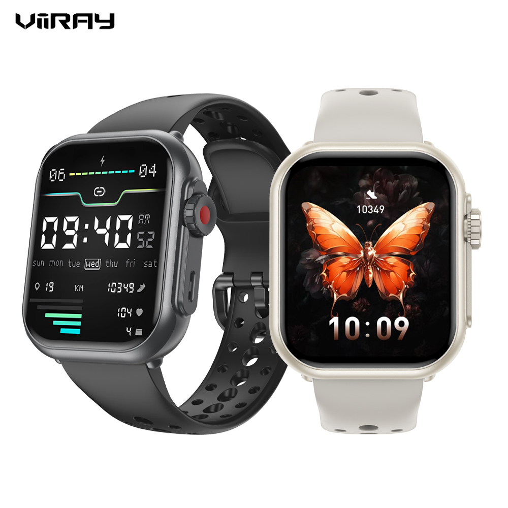 Smartwatch per uomo e donna, batteria da 1000 mAh, 100 giorni di pausa, schermo HD da 1,85", fitness inseguitore, IP68 impermeabile, cardiofrequenzimetro/monitoraggio del sonno, per androide/iPhone