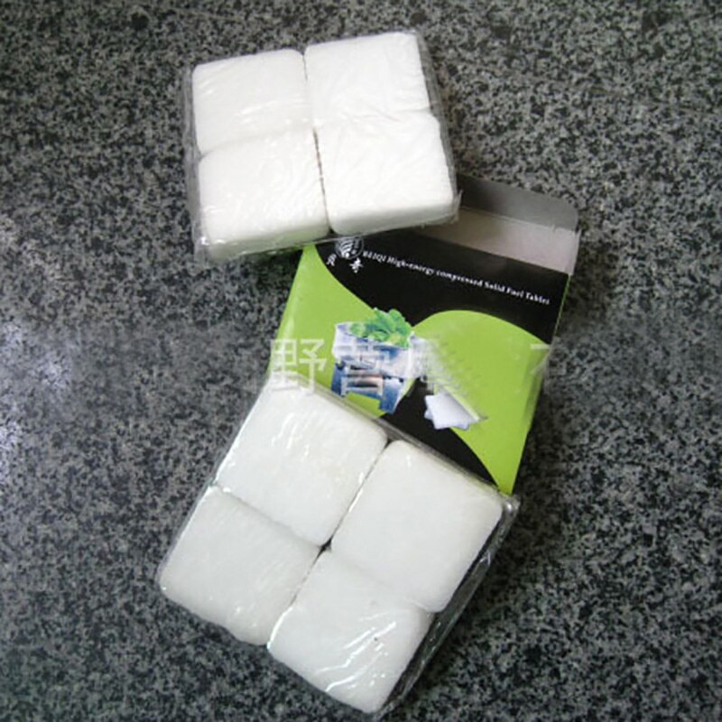 One Piece Smokeless 200g 8pcs/lot Solid Alcohol Cooking Fuel Cubes For Camping Hiking Hobby