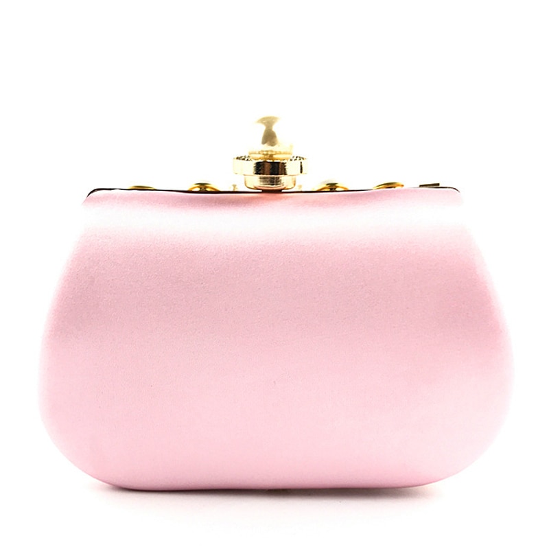 SEKUSA Kupplung Geldbörse Tasche Frauen Runde Clutch Abend Tasche Kristall Diamant Hochzeit Geldbörse Handtasche Exquisite Kette Schulter Tasche