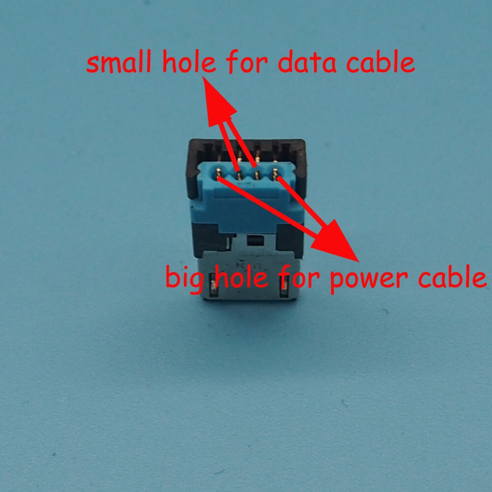 25 pièces Pree fil Micro usb prise mâle Mike 5 P pas de soudure connecteur USB