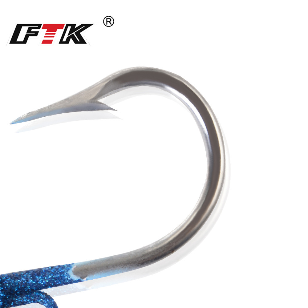 FTK Jig Head Richiamo di Pesca Alla Carpa Peche 120g/140g/160g/180g Bass Bait 3D Occhi Tonno Richiamo Vivido Corpo Jigging Affondamento Isca Artificiale
