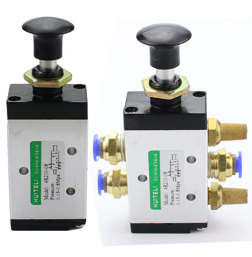 4R210-08 Manual valve 2 Way 5 Position Push and pull Pneumatic switch of directional valve