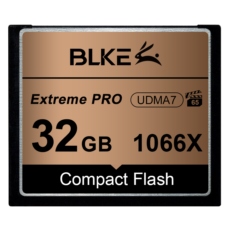 BLKE Speicher Karte CF Karte 128GB 64G 32G extrem Profi UDMA7 1066X kompakt Blitz Karte hoch Geschwindigkeit UDMA7 1066X für Kanon Nikon kamera: CF 32GB 1066X