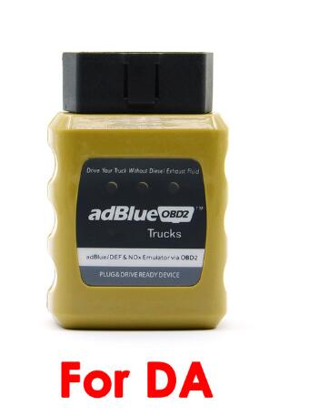 Scanner pour renault t/For IVEC-O, 8 types de camions, émulateur Adblue NOX VIA OBD OBD2, Interface de diagnostic: For DA-F