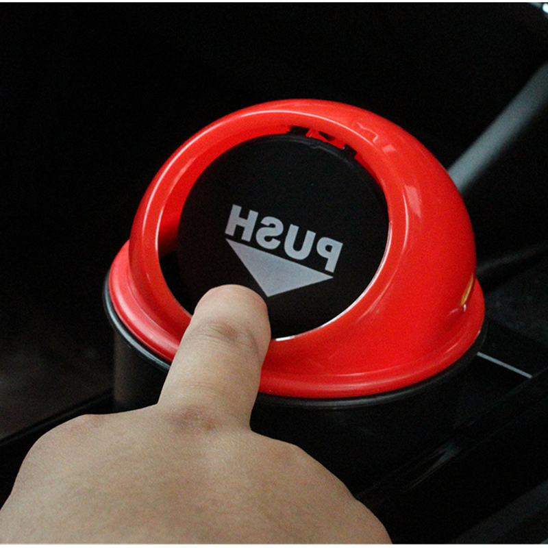 Moda criativa Car Trash Can Mini Carro De Plástico Lata de lixo Do Carro Multi-Função de Armazenamento De Detritos Pequeno Balde de lixo carro pode