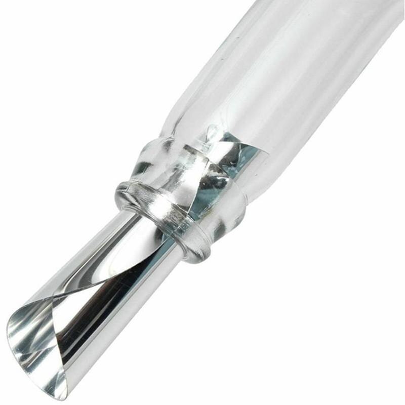 12 stk. aluminiumsfolie vinhælder stopskive fleksibel drypstop hæld tud diskdisk vinstop bryllupsfestartikler (sølv)