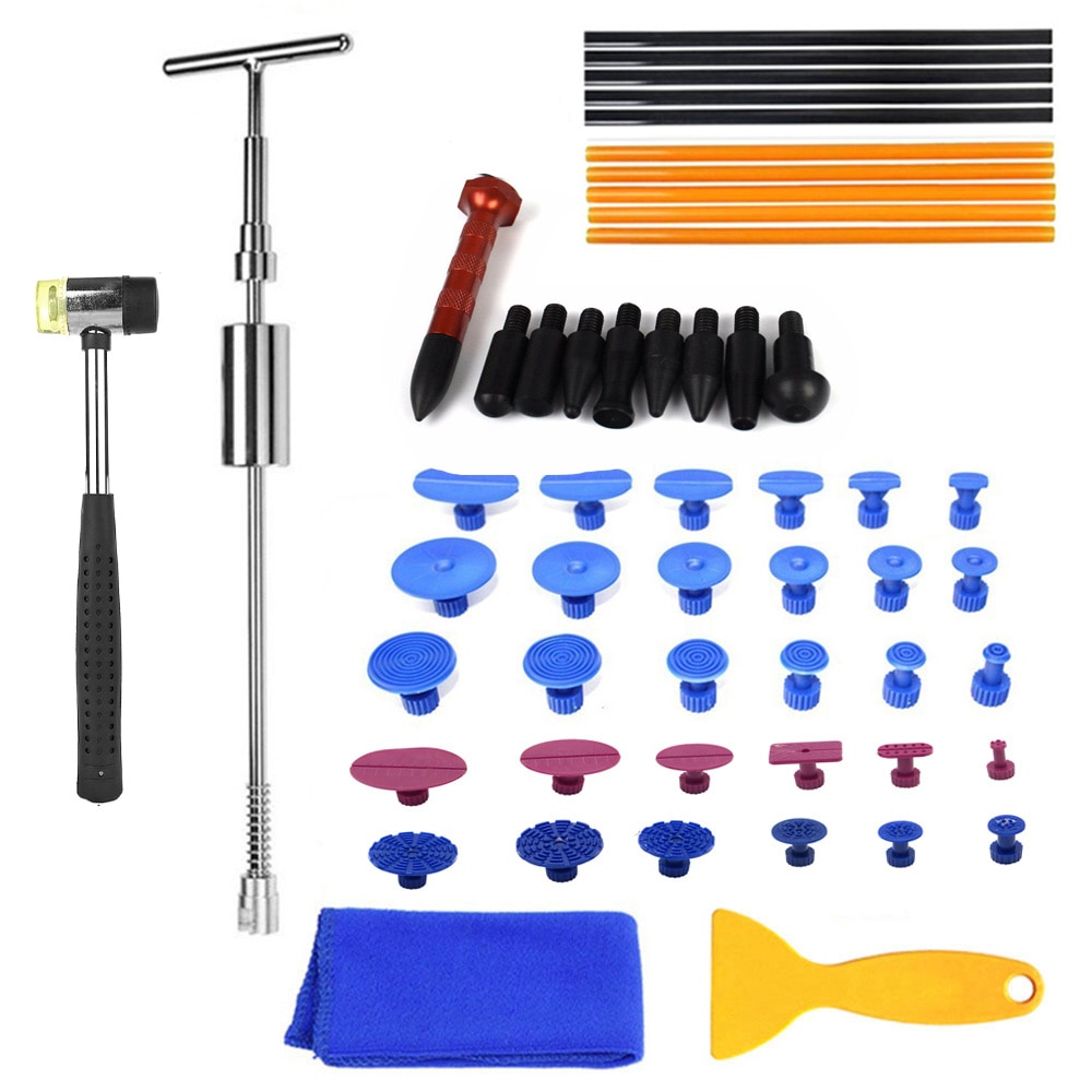 pdr tools car dent repair kit Dent Removal Paintless Dent Repair Tools Dent Puller reverse /Slide Hammer repair hammer tap down