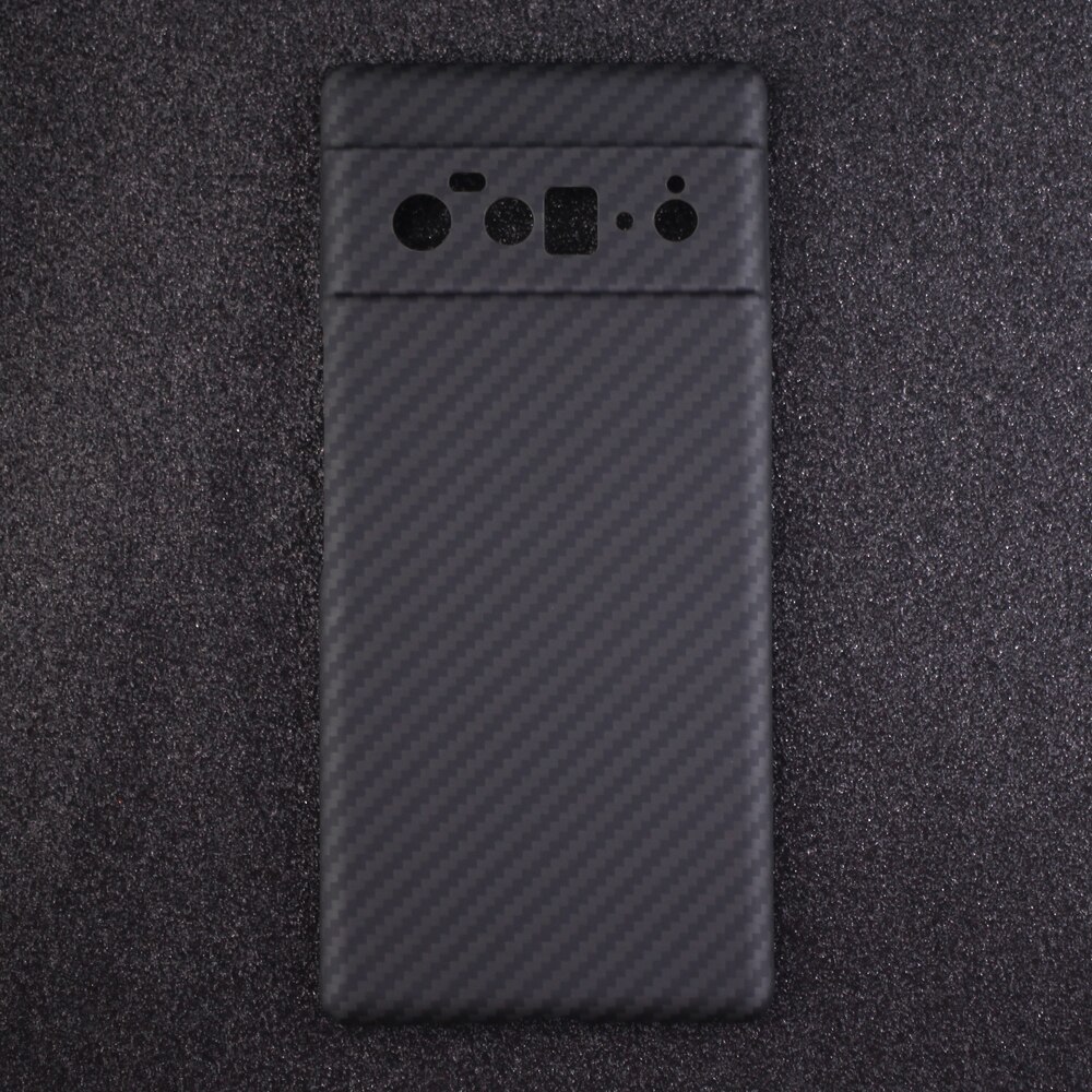 Ytf-Carbon Echt Carbon Case Voor Google Pixel 6 Pro Case Fijn Gat Camera Anti-Val Cover pixel 6 5G Aramid Fiber Shell