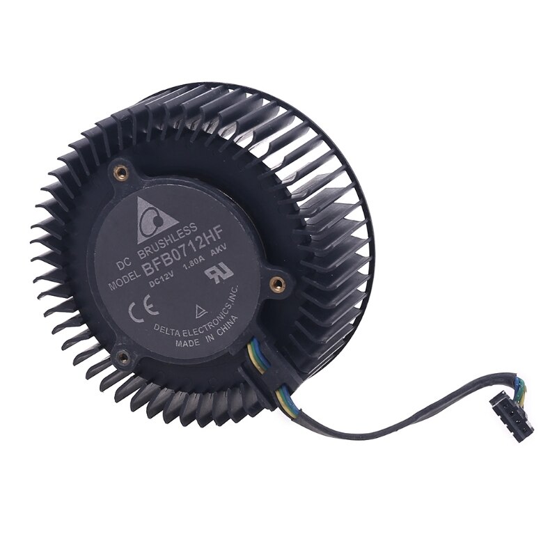 LICHIFIT Ventilateur De Refroidissement Demi-Hauteur Pour Carte Graphique – Compatible Gigabyte GTX 1050Ti / 1050 / 1030 / N710