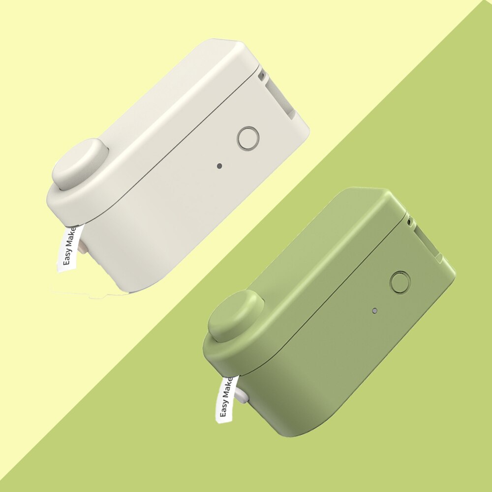 MAKEID Label Maker Portable Mini Pocket Printer Thermal Label Printing Machine Wireless BT Connection Inkless Printing Sticker