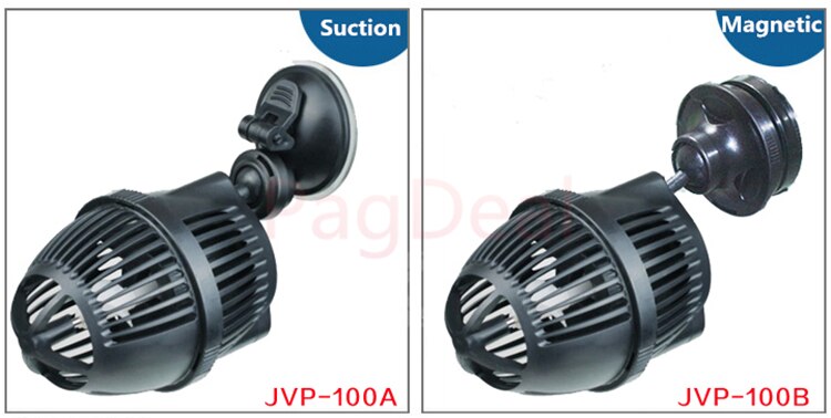 3w 6w sunsun vandpumpe jvp -100 101 wave maker fersk saltvand flow pumpe 2500l/h 3000l/ timer til 100cm akvarie akvarium