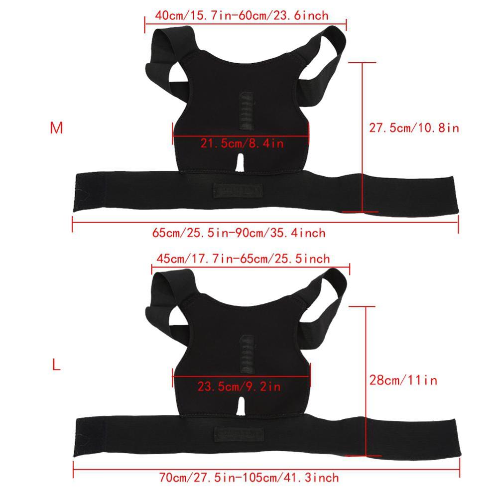 Verstelbare Houding Corrector Back Brace Ondersteuning Riem Lumbale Taille Schouder Corset Wervelkolom Ondersteuning Houdingscorrectie Rugondersteuning