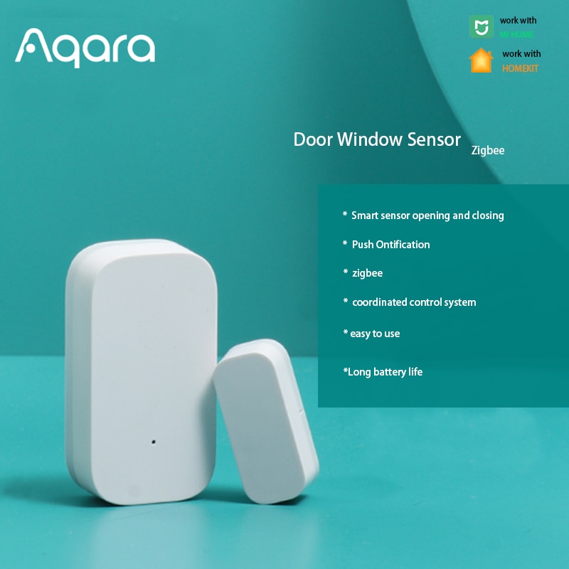 Xiaomi Aqara Tür Fenster Sensor Zigbee Drahtlose Verbindung Clever Mini tür Sensor Arbeit Mit Mi Hause APP Für Android IOS