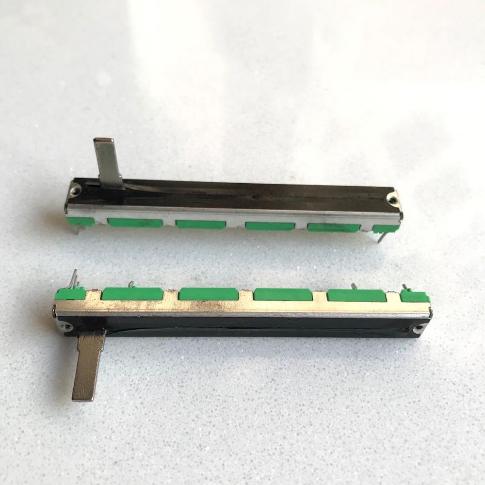 10CS Voor Behringer Soundcraft 7.5 Cm 75Mm A10KX2 Dubbele Rechte Dia Potentiometer A10K-10 Stks/partij