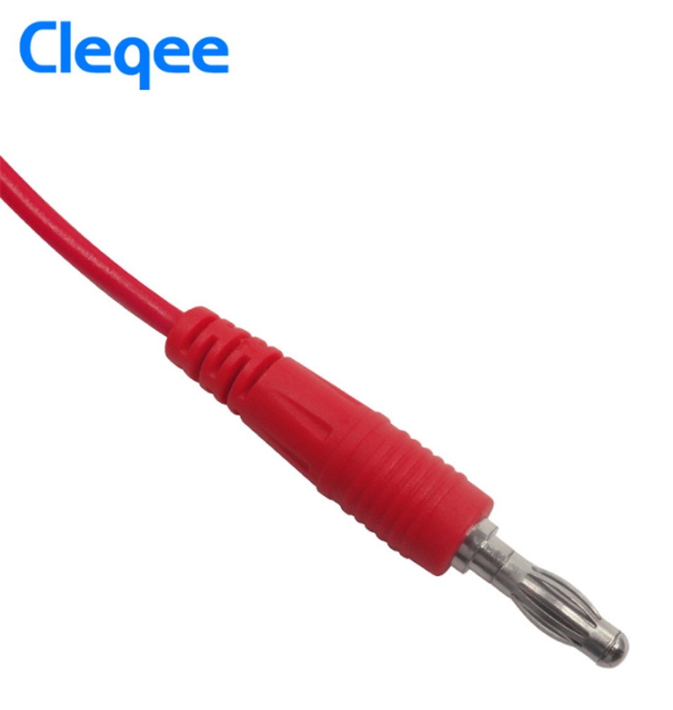 Cleqee P1039 1einstellen 4mm Banane Stecker zu Prüfung Haken Clip Prüfung führen-Bausatz Kabel Mayitr IMax B6 für Multimeter Elektronische Prüfung Werkzeuge