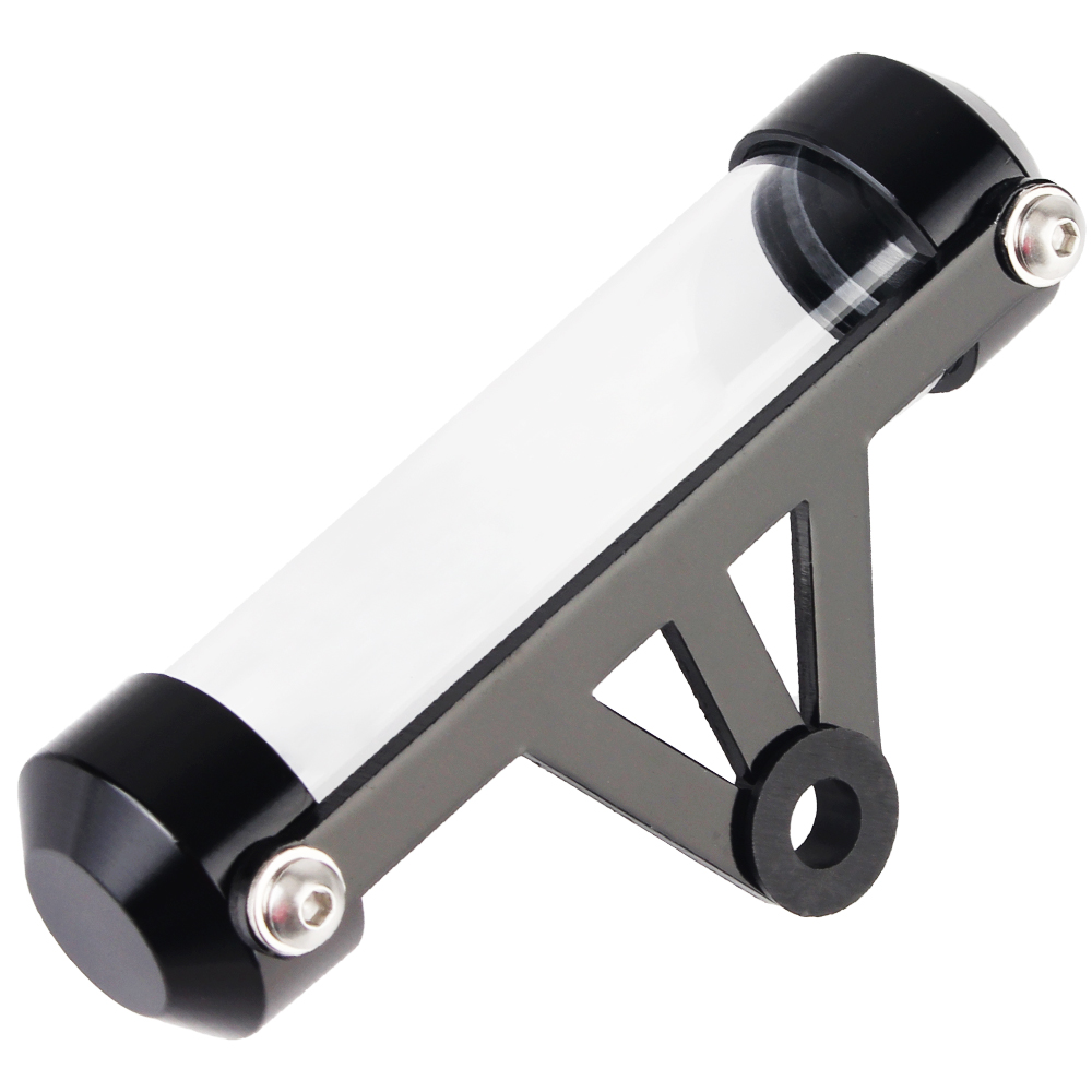 Motorfiets Belastingplaat Document Buishouder Universele Motor Scooter Accessoires Registratie Motorfiets Veilig Enkel Zwart Acryl