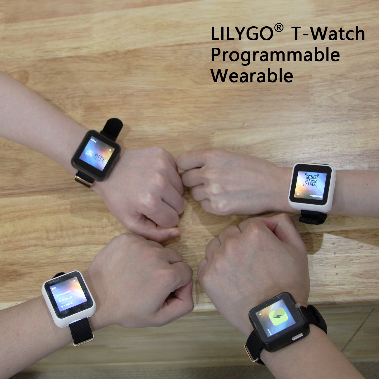 TTGO t-watch Programmable portable Interaction environnementale WiFi Bluetooth Lora ESP32 écran tactile capacitif
