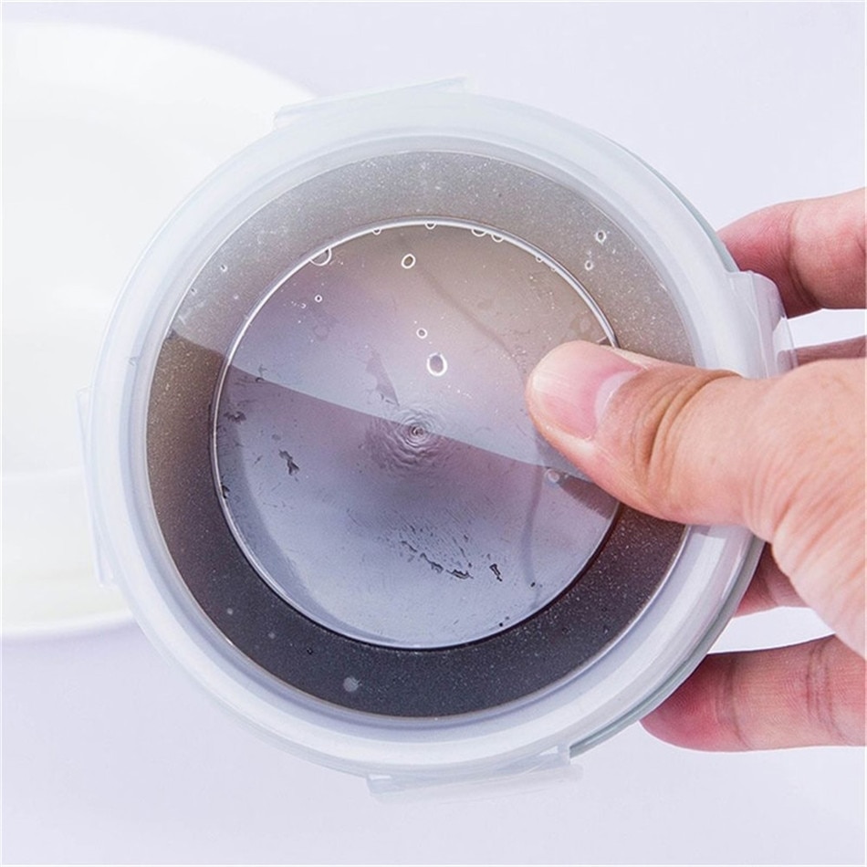 VOGVIGO PP Silicone Food Storage Box Round Mini Refrigerator Crisper Storage Box Seal Box Lunch Grains Tank Sorting Container